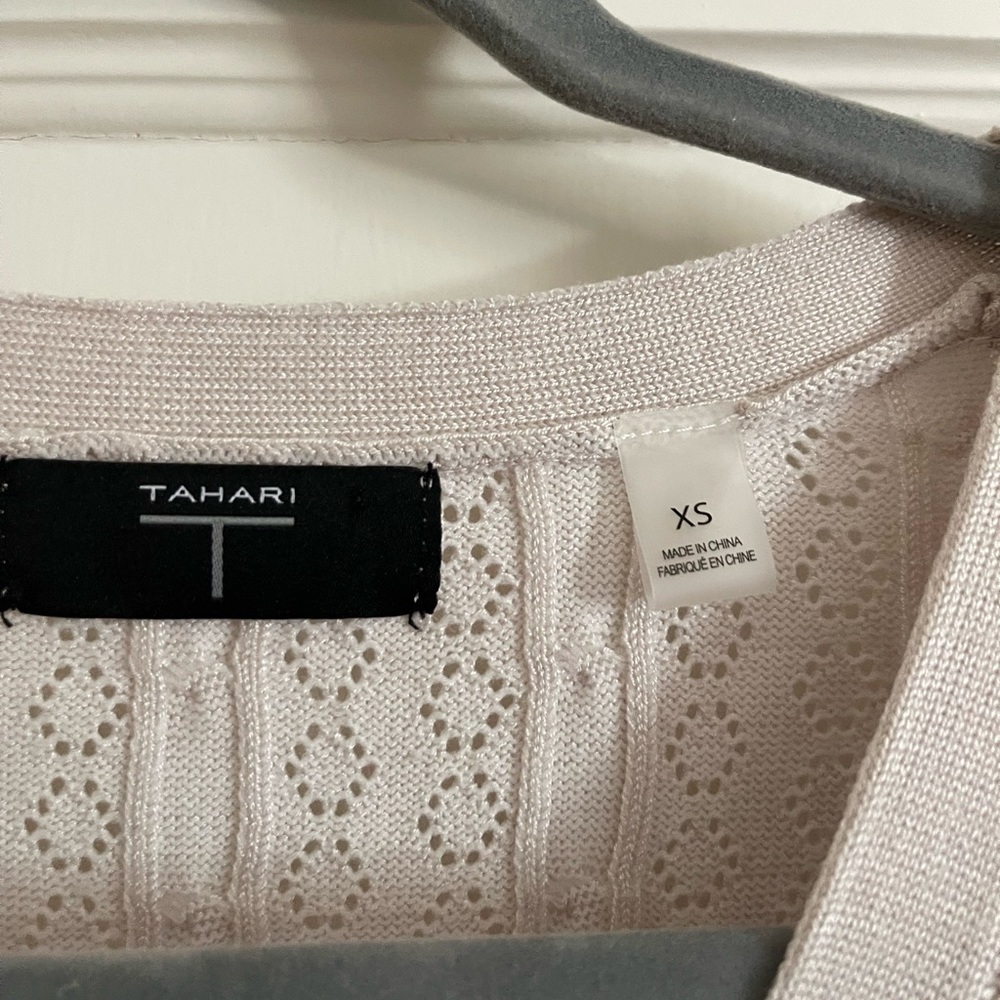 Cream/ taupe color top, worn once perfect condition